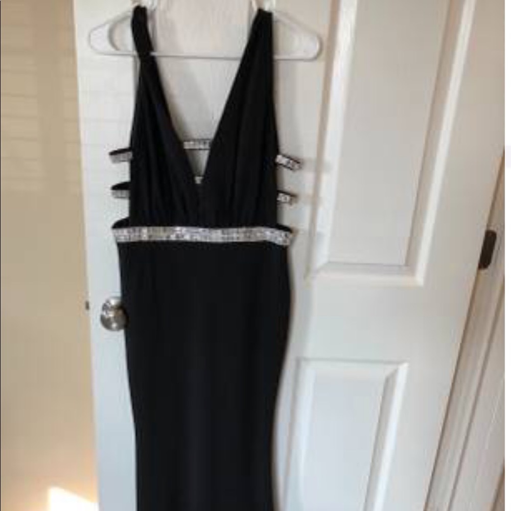 Black casual dresse